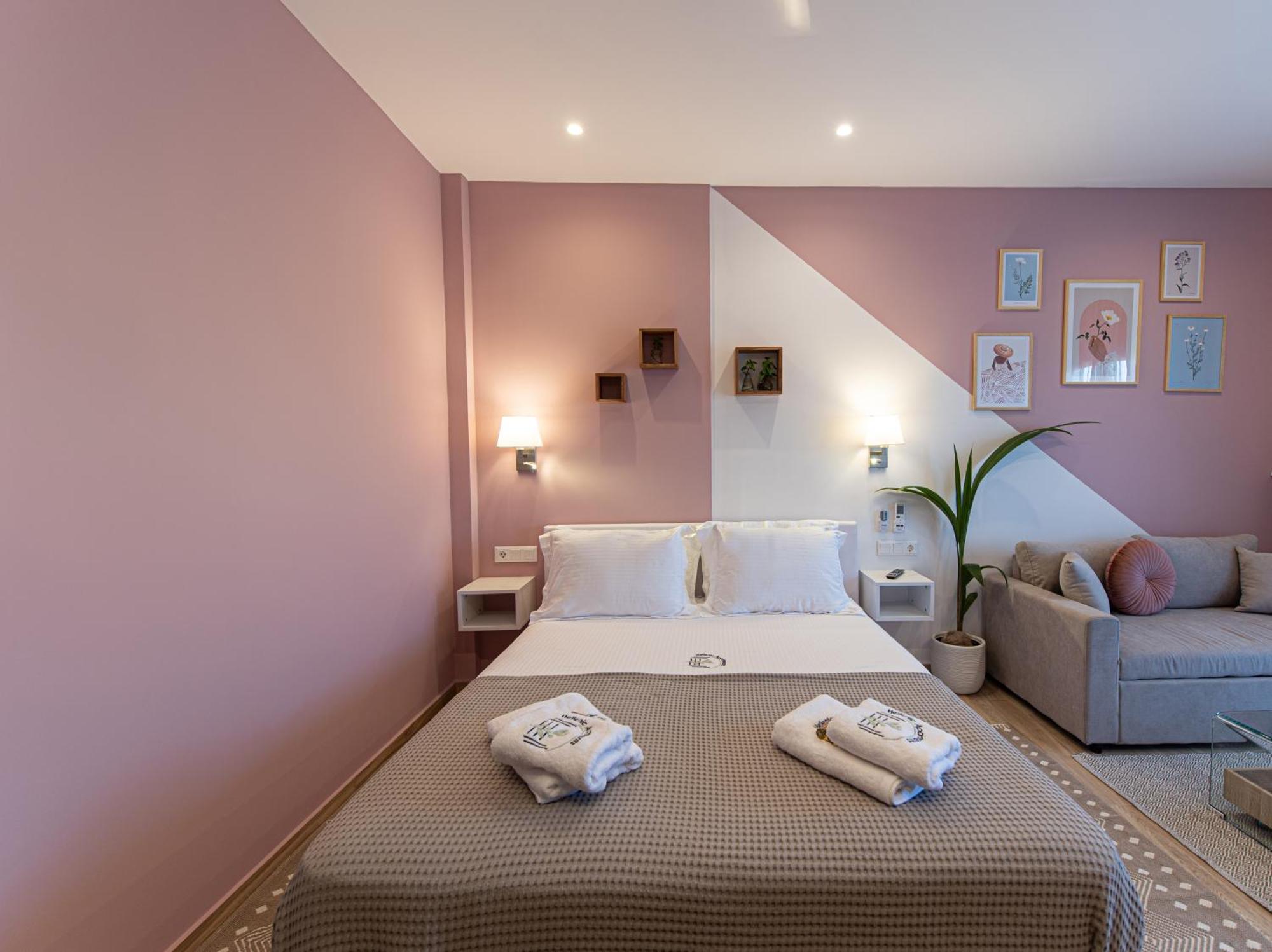 Chamomile Apartment Oinofyta Kültér fotó